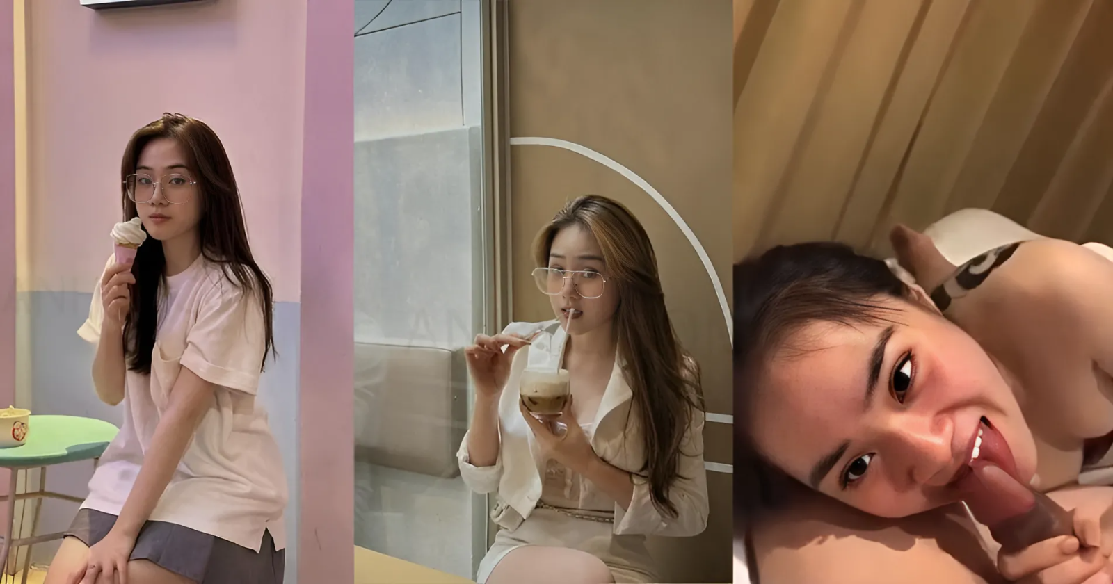Em Đinh Minh Huyền thích ăn kem